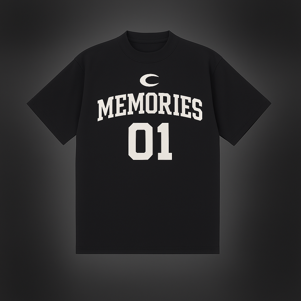 MEMORIES JERSEY T-SHIRT