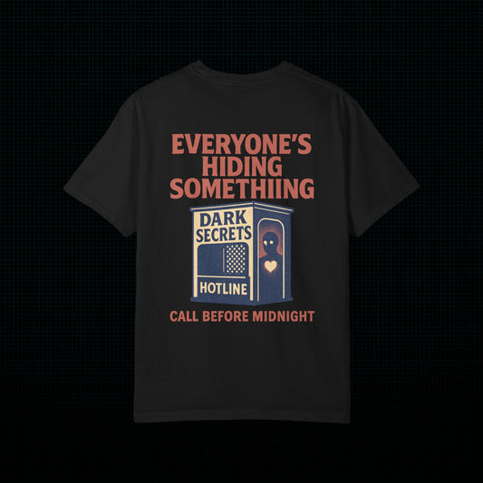 Dark Secrets Hotline Tee – Yung Trip Official Merch